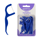Fita Dental Powerdent Flosspicks Clinical com 20 Unidades - 2515