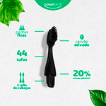 Escova de Dentes Eco Powerdent Supreme Bio 2 Refis
