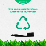 Escova de Dentes Eco Powerdent Supreme Bio 2 Refis