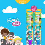Escova de Dente Powerdent Flash Kids Mundo Bita