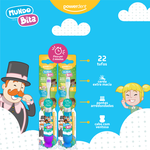 Escova de Dente Powerdent Flash Kids Mundo Bita