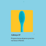 Escova de dente infantil Powerdent Ocean Kids - Kit com 2 un