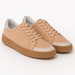 Tênis Casual Couro Premium Plume Off White Oliva Camurça Verde 20211