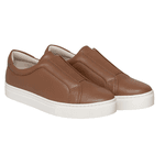 Tênis Slip On Couro Premium Paris Preto 1002