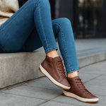 Bota Couro Premium Bella Plume Paris 2055 