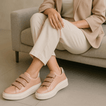 Tênis Slip On Couro Legitimo Luxo Strass 2900