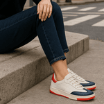 Tênis Casual Couro Legitimo Premium 7705