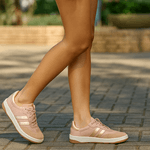 Tênis Casual Couro Premium Paris Off White Glace 2042