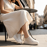 Tênis Slip On Couro Premium Plume 2229