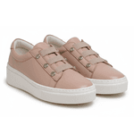 Tênis Slip On Couro Premium Paris Camomila 2230