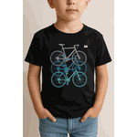 CAMISETA CASUAL INFANTIL- BIKES COLORIDAS