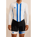 MACAQUINHO BIKE - MOVITÁ- MOD BRANCO/LISTRA AZUL