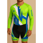 MACAQUINHO BIKE- MOVITÁ- MOD TRICOLOR VERDE/BRANCO/AZUL