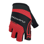 Luva Pro Hand Extreme Dedo Curto Preto/Vermelho