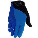 Luva Pro Hand Space Long Dedo Longo Preto e Azul