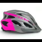 CAPACETE GTA INMOLD C/LED 58/62 CZA/ROSA