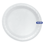 PR15/R prato 15cm Raso c/25 FibraForm 