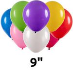 Balao 9 Liso Sortido c/50 FestBall