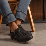 Sapatênis Casual Masculino Zíper Lateral Start Pedway Preto