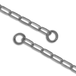 Colar De Elos Inox elo grande 42mm x 3,5mm Enforcador porte Médio/grande/gigante 