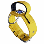 COLEIRA TÁTICA 5cm COM ALÇA amarelo