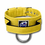 COLEIRA TÁTICA 5cm COM ALÇA amarelo