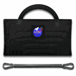 Kit spring pole mordedor pillow, mola spring e mosquetões PRETO