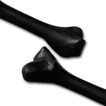 Ossão 200mm Borracha maciça