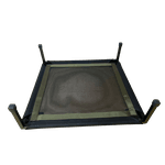 Cama para cachorro elevada tamanho médio 70x65x18cm 