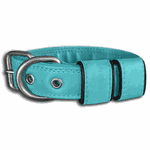 COLEIRA BABY LISA 3cm azul tiffany