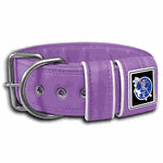 COLEIRA LISA 5cm roxa