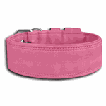 COLEIRA LISA 5cm rosa