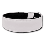 COLEIRA SUPERCONFORT 5cm branco com preto