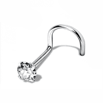 Nostril Com Pedrinha Swarovski Com Garra Pedrinha 2mm
