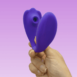 Vibrador de casal com Pulsação 