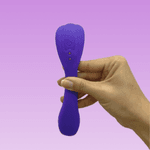 Vibrador de casal com Pulsação 