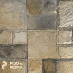 Quartzito Mesclado Almofadada 3d