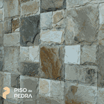 Quartzito Mesclado Almofadada 3d