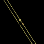 Corrente Cartier Tradicional(3mm) - Banhado a Ouro 18K
