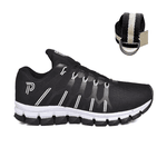 Tênis Corrida Caminhada Esportivo Dia a Dia Academia Confortável com Cinto do 34 ao 43