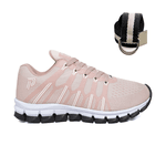 Tênis Corrida Caminhada Esportivo Dia a Dia Academia Confortável com Cinto do 34 ao 43