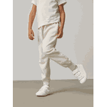 Calça de Moletom Infantil Unissex Flanelada Lisa em Algodão do 02 ao 16