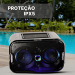 Caixa de Som Polyvox Bluetooth Hi-Tech X-5 Induction Charge