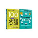 Livro 100 ansiedade + Livro Quebrando Ciclos