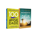 Livro 100 ansiedade + Momento com Deus