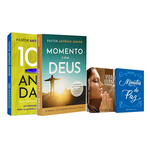 Kit devocionais + Livro 100 ansiedade 