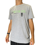 Camiseta Masculina Austin Estampada - Texas City/Cinza