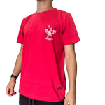 Camiseta Masculina Austin Estampada - 1997/Vermelho