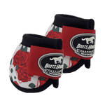 Cloche Boots Horse - Estampa 26 / Velcro vermelho