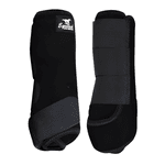 BOLETEIRA DIANTEIRA EQUITECH - VELCRO JAPAO PRETO